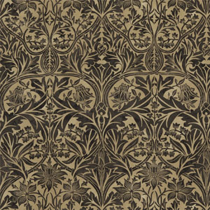 Hochwertiger Jugendstil Luxus Stoff schwarz aus England aus Berlin online kaufen