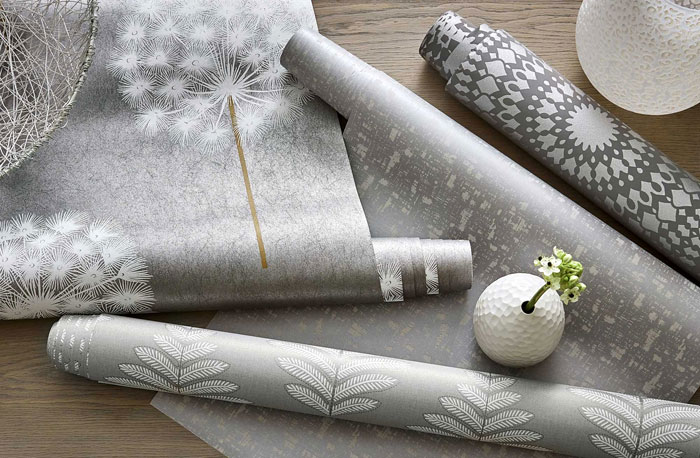 Design Tapeten aus England grau weiß Sanderson Harlequin Kollektion 2018 bis 2020 Paloma zum online kaufen